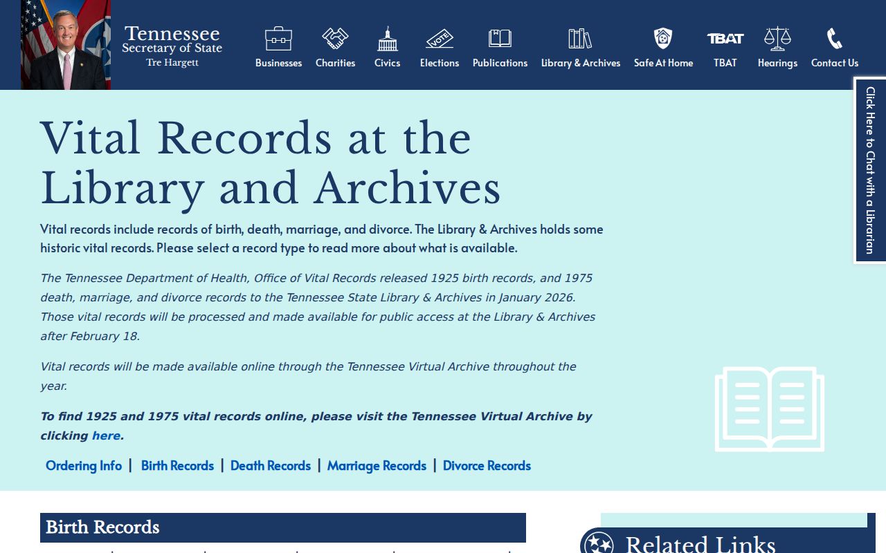 Mount Juliet public records historical vital record guide