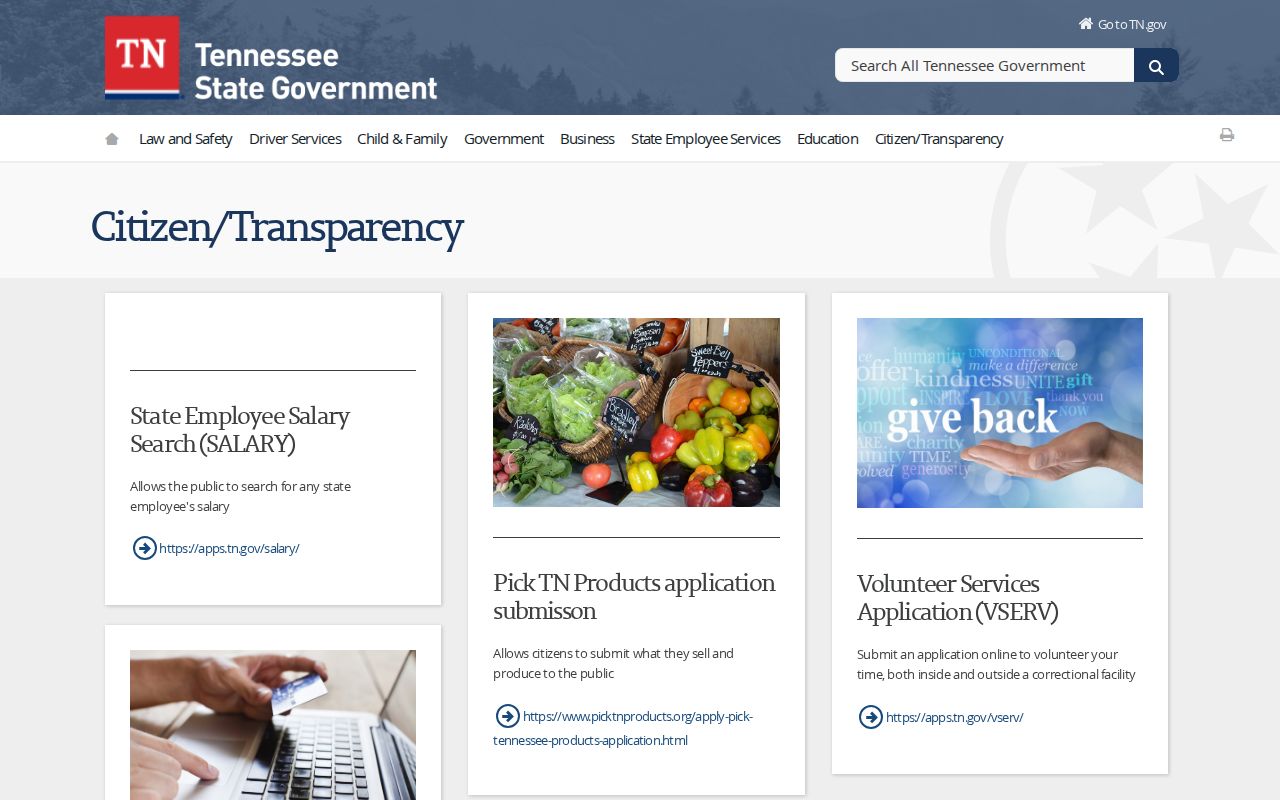 Mount Juliet people directories state employee salary lookup